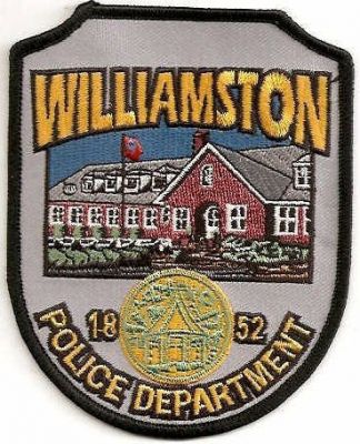 Williamston Police Department
Thanks to EmblemAndPatchSales.com for this scan.
Keywords: south carolina