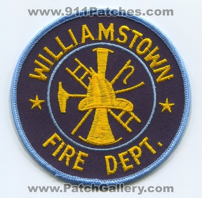 Williamstown Fire Department Patch (West Virginia)
Scan By: PatchGallery.com
Keywords: dept.