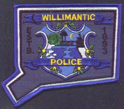 Willimantic Police
Thanks to EmblemAndPatchSales.com for this scan.
Keywords: connecticut