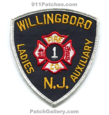 Willingboro Fire Company 1 Ladies Auxiliary Patch (New Jersey)
Scan By: PatchGallery.com
Keywords: co. number no. #1 department dept.