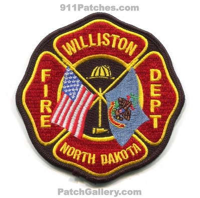 Williston Fire Department Patch (North Dakota)
Scan By: PatchGallery.com
Keywords: dept.