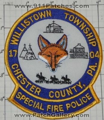 Willistown Township Special Fire Police Department (Pennsylvania)
Thanks to swmpside for this picture.
Keywords: twp. dept. chester county pa.