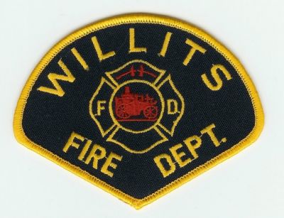 Willits Fire Dept
Thanks to PaulsFirePatches.com for this scan.
Keywords: california department