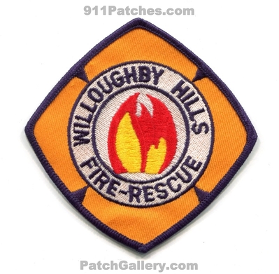 Willoughby Hills Fire Rescue Department Patch (Ohio)
Scan By: PatchGallery.com
Keywords: dept.