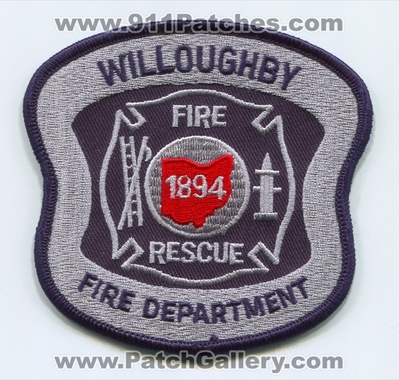 Willoughby Fire Rescue Department Patch (Ohio)
Scan By: PatchGallery.com
Keywords: dept. 1894