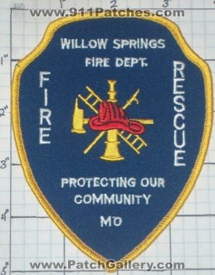 Willow Springs Fire Rescue Department (Missouri)
Thanks to swmpside for this picture.
Keywords: dept. mo