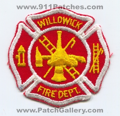 Willowick Fire Department Patch (Ohio)
Scan By: PatchGallery.com
Keywords: dept.