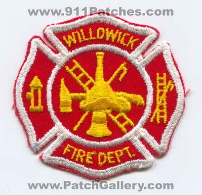 Willowick Fire Department Patch (Ohio)
Scan By: PatchGallery.com
Keywords: dept.