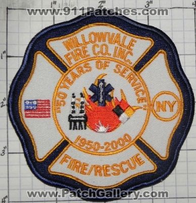 Willowvale Fire Rescue Company Inc 50 Years (New York)
Thanks to swmpside for this picture.
Keywords: co. inc. ny