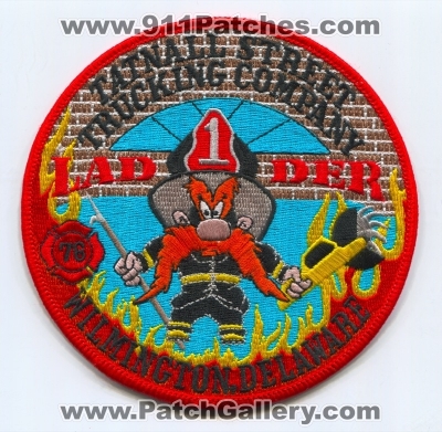 Wilmington Fire Department Ladder 1 Patch (Delaware)
Scan By: PatchGallery.com
Keywords: dept. company co. station tatnall street trucking