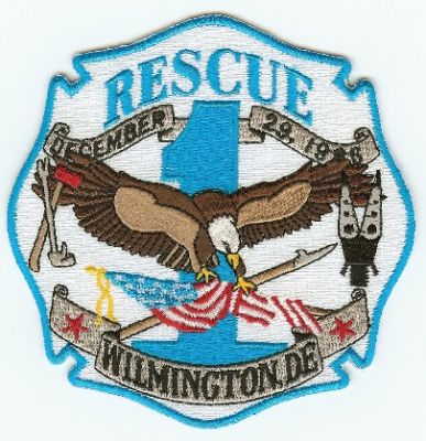 Wilmington Fire Rescue 1
Thanks to PaulsFirePatches.com for this scan.
Keywords: delaware