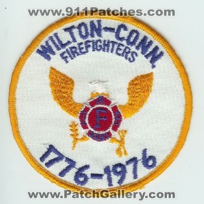 Wilton FireFighters 200 Years (Connecticut)
Thanks to Mark C Barilovich for this scan.
Keywords: conn.