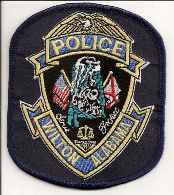 Wilton Police
Thanks to EmblemAndPatchSales.com for this scan.
Keywords: alabama