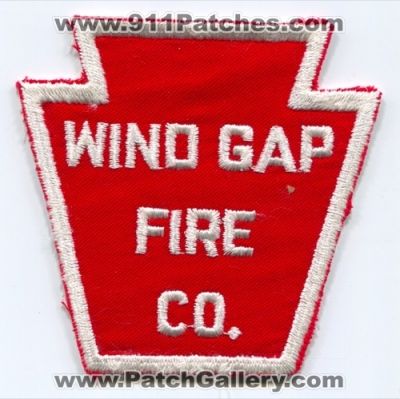 Wind Gap Fire Company (Pennsylvania)
Scan By: PatchGallery.com
Keywords: co. department dept.