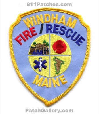 Windham Fire Rescue Department Patch (Maine)
Scan By: PatchGallery.com
Keywords: dept.