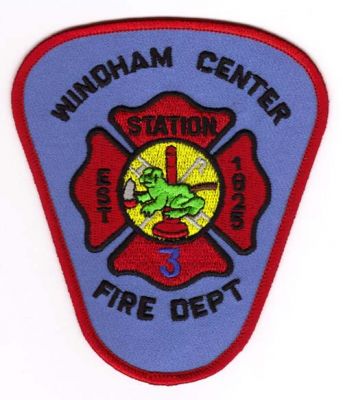 Windham Center Fire Dept Station 3
Thanks to Michael J Barnes for this scan.
Keywords: connecticut department
