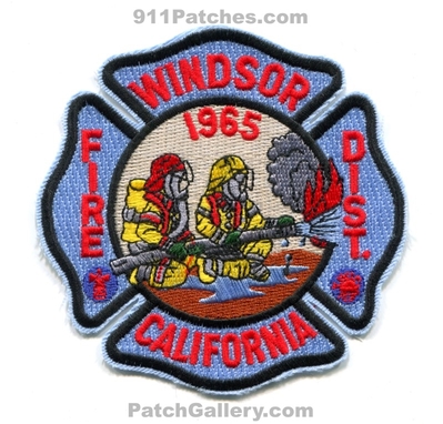 Windsor Fire District Patch (California)
Scan By: PatchGallery.com
Keywords: dist. department dept.
