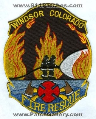 Windsor Fire Rescue Department Patch (Colorado)
[b]Scan From: Our Collection[/b]
Keywords: dept.