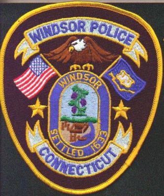 Windsor Police
Thanks to EmblemAndPatchSales.com for this scan.
Keywords: connecticut