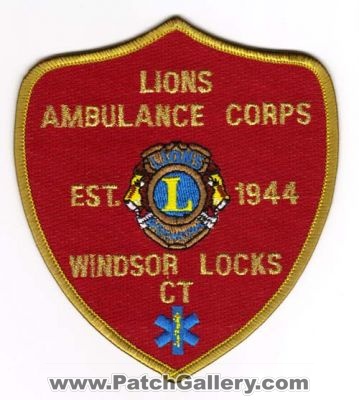Windsor Locks Lions Ambulance Corps
Thanks to Michael J Barnes for this scan.
Keywords: connecticut ems