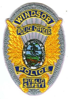 Windsor Police Officer (Connecticut)
Scan By: PatchGallery.com
Keywords: public safety dps