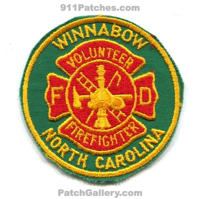 Winnabow Volunteer Fire Department Firefighter Patch (North Carolina)
Scan By: PatchGallery.com
Keywords: vol. dept.