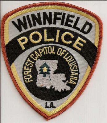 Winnfield Police
Thanks to EmblemAndPatchSales.com for this scan.
Keywords: louisiana
