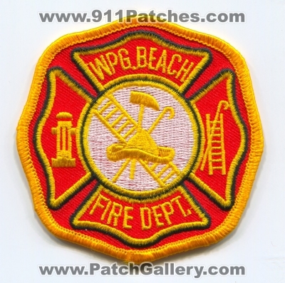 Winnipeg Beach Fire Department Patch (Canada)
Scan By: PatchGallery.com
Keywords: wpg. dept.