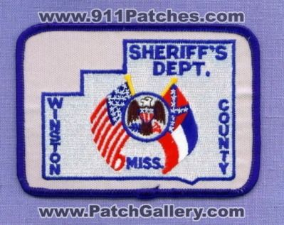 Winston County Sheriff's Department (Mississippi)
Thanks to apdsgt for this scan.
Keywords: sheriffs dept. miss.