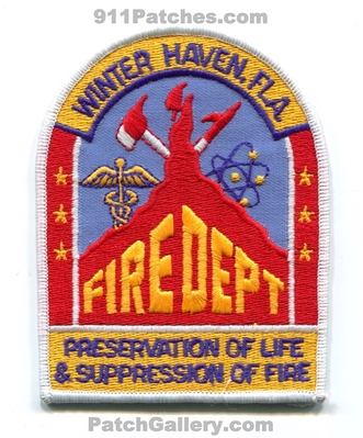 Winter Haven Fire Department Patch (Florida)
Scan By: PatchGallery.com
Keywords: dept. fla. preservation of life & an suppression of fire