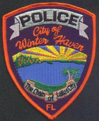 Winter Haven Police
Thanks to EmblemAndPatchSales.com for this scan.
Keywords: florida city of