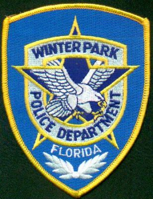 Winter Park Police Department
Thanks to EmblemAndPatchSales.com for this scan.
Keywords: florida