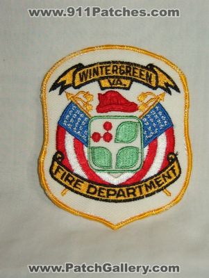 Wintergreen Fire Department (Virginia)
Thanks to Walts Patches for this picture.
Keywords: dept. va.
