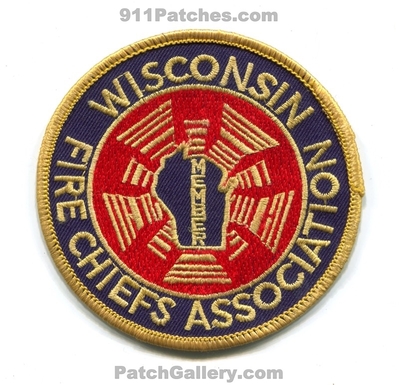 Wisconsin Fire Chiefs Association Member Patch (Wisconsin)
Scan By: PatchGallery.com
Keywords: assoc. assn. department dept.