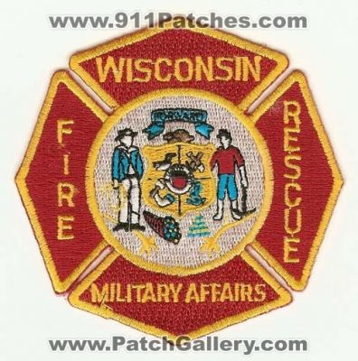 Wisconsin Military Affairs Fire Rescue Department (Wisconsin)
Thanks to Paul Howard for this scan.
Keywords: dept.