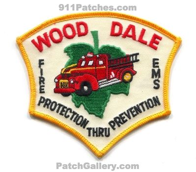 Wood Dale Fire Department Patch (Illinois)
Scan By: PatchGallery.com
Keywords: dept. protection thru prevention