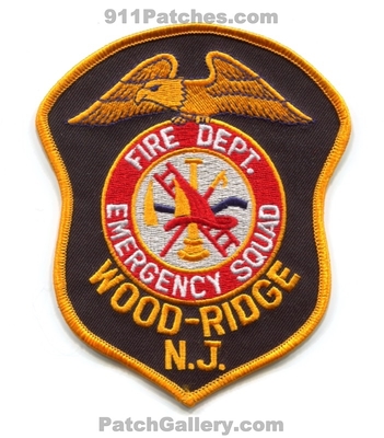 Wood-Ridge Fire Department Emergency Squad Patch (New Jersey)
Scan By: PatchGallery.com
Keywords: woodridge dept.