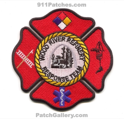 Wood River Refinery Emergency Response Team ERT Patch (Illinois)
Scan By: PatchGallery.com
Keywords: oil gas petroleum industrial plant hazmat haz-mat fire department rescue ems