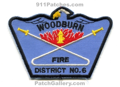 Woodburn Fire District 6 Patch (Oregon)
Scan By: PatchGallery.com
Keywords: dist. no. #6 department dept.