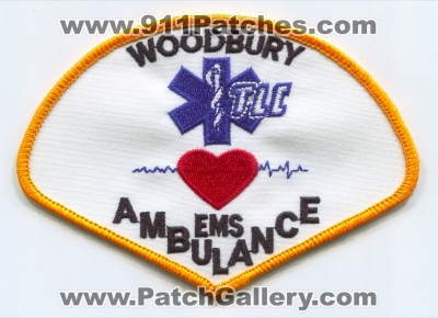 Woodbury TLC Ambulance Emergency Medical Services EMS Patch (New Jersey)
Scan By: PatchGallery.com
