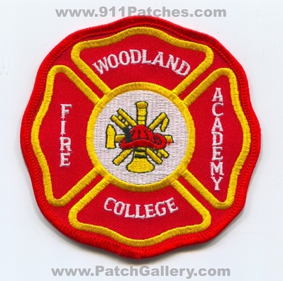Woodland College Fire Academy Patch (California)
Scan By: PatchGallery.com
Keywords: school