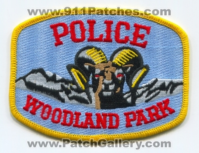 Woodland Park Police Department Patch (Colorado)
Scan By: PatchGallery.com
Keywords: dept.