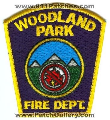 Woodland Park Fire Dept Patch (Colorado)
[b]Scan From: Our Collection[/b]
Keywords: department