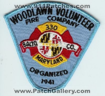 Woodlawn Volunteer Fire Company 330 (Maryland)
Thanks to Mark C Barilovich for this scan.
Keywords: balto. baltimore county co.