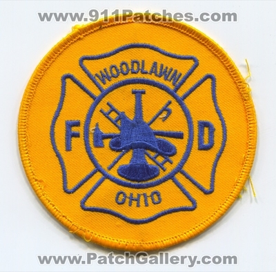 Woodlawn Fire Department Patch (Ohio)
Scan By: PatchGallery.com
Keywords: dept. fd