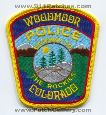 Woodmoor Police Department Patch (Colorado)
Scan By: PatchGallery.com
Keywords: dept. gateway to the rockies