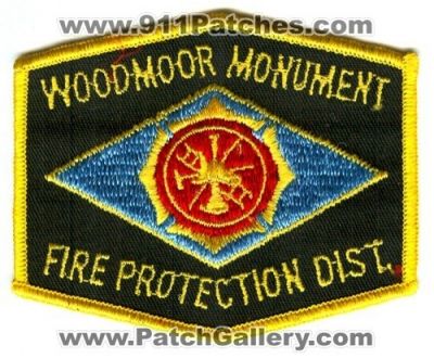 Woodmoor Monument Fire Protection District Patch (Colorado)
[b]Scan From: Our Collection[/b]
Keywords: dist.