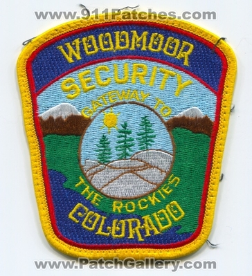 Woodmoor Security Department Patch (Colorado)
Scan By: PatchGallery.com
Keywords: dept. gateway to the rockies