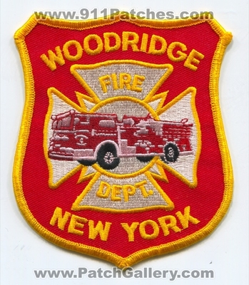 Woodridge Fire Department Patch (New York)
Scan By: PatchGallery.com
Keywords: dept.