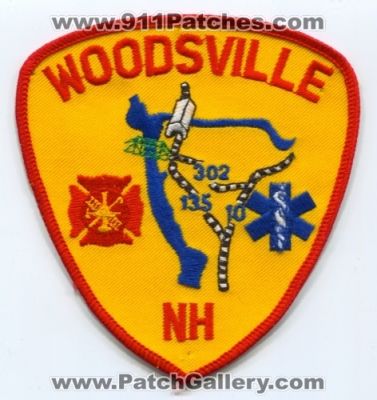 Woodsville Fire Department (New Hampshire)
Scan By: PatchGallery.com
Keywords: dept. nh 302 135 10